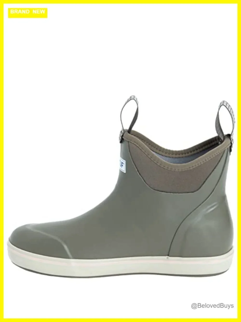 Women's 6 in Ankle Deck Boot - Waterproof Slip-Resistant Pull-On